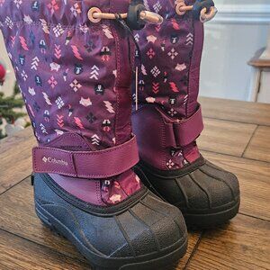 Columbia toddler girl snow boots